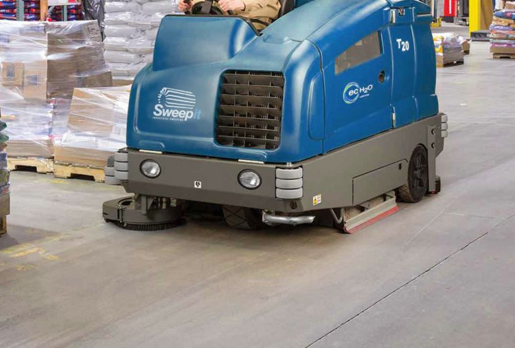 Industrial & Warehouse Floor Scrubbing